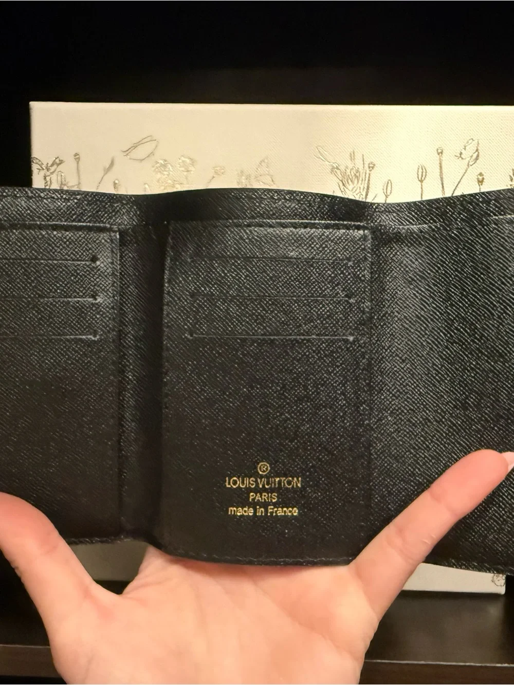 Monogram Envelope Wallet Brown/Tan